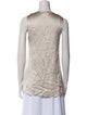 Brunello Cucinelli Silk V-Neck Top
