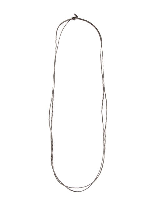 Brunello Cucinelli Beaded Double Strand Necklace