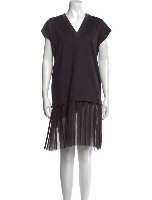 Brunello Cucinelli Wool Mini Dress