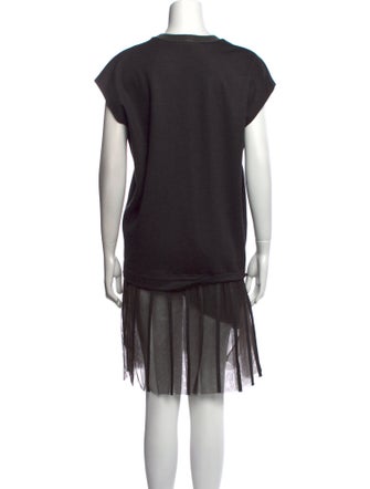 Brunello Cucinelli Wool Mini Dress