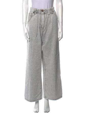 Brunello Cucinelli Wide Leg Pants
