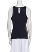 Brunello Cucinelli Scoop Neck Sleeveless Top
