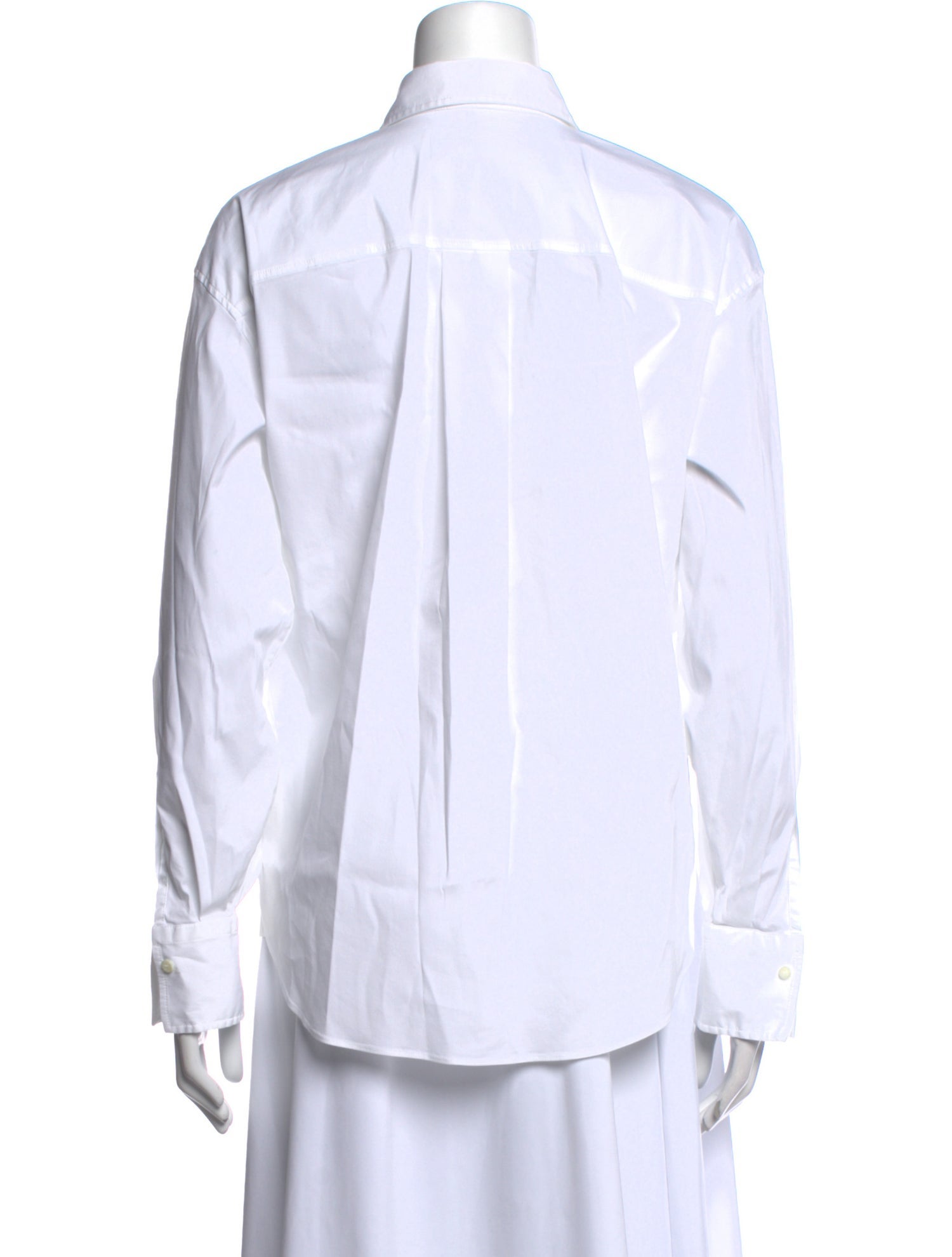 Brunello Cucinelli Long Sleeve Button-Up Top