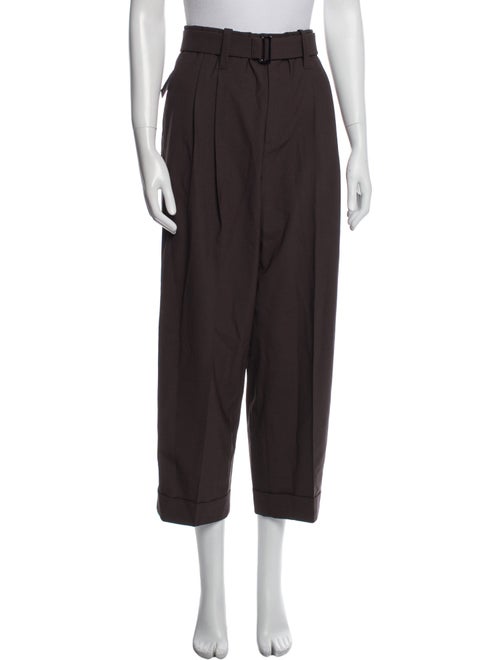 Brunello Cucinelli Virgin Wool Wide Leg Pants
