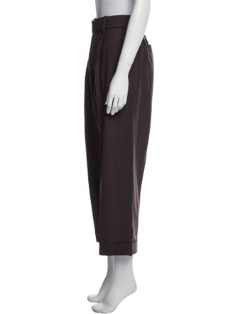 Brunello Cucinelli Virgin Wool Wide Leg Pants