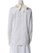 Brunello Cucinelli V-Neck Long Sleeve Blouse