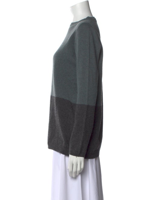 Brunello Cucinelli Cashmere Colorblock Pattern Sweater