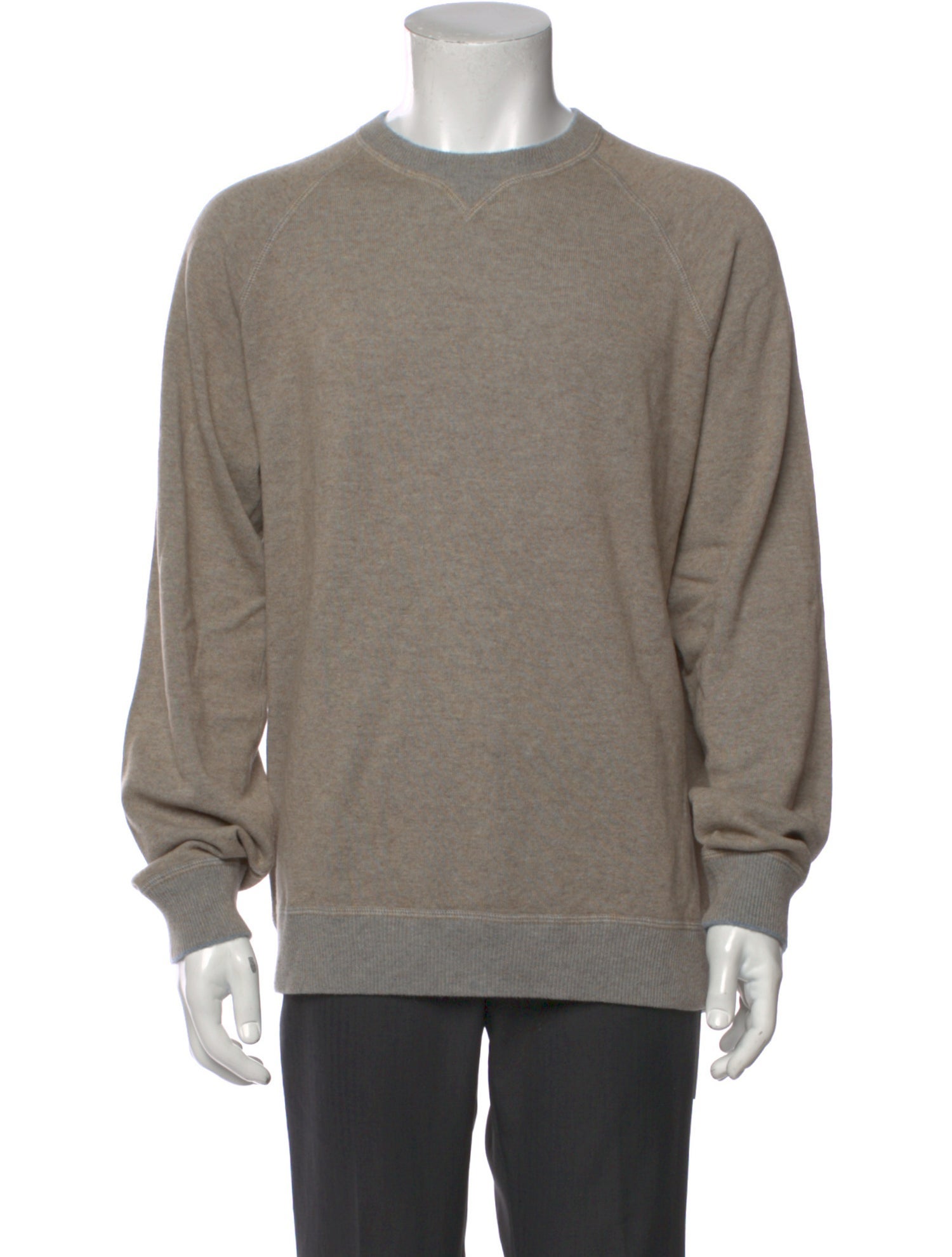 Brunello Cucinelli Crew Neck Long Sleeve Pullover