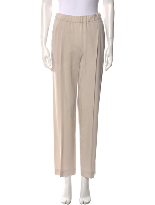 Brunello Cucinelli Virgin Wool Straight Leg Pants