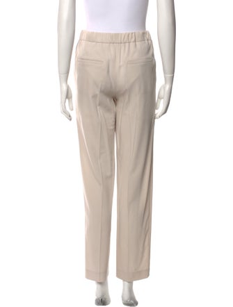 Brunello Cucinelli Virgin Wool Straight Leg Pants