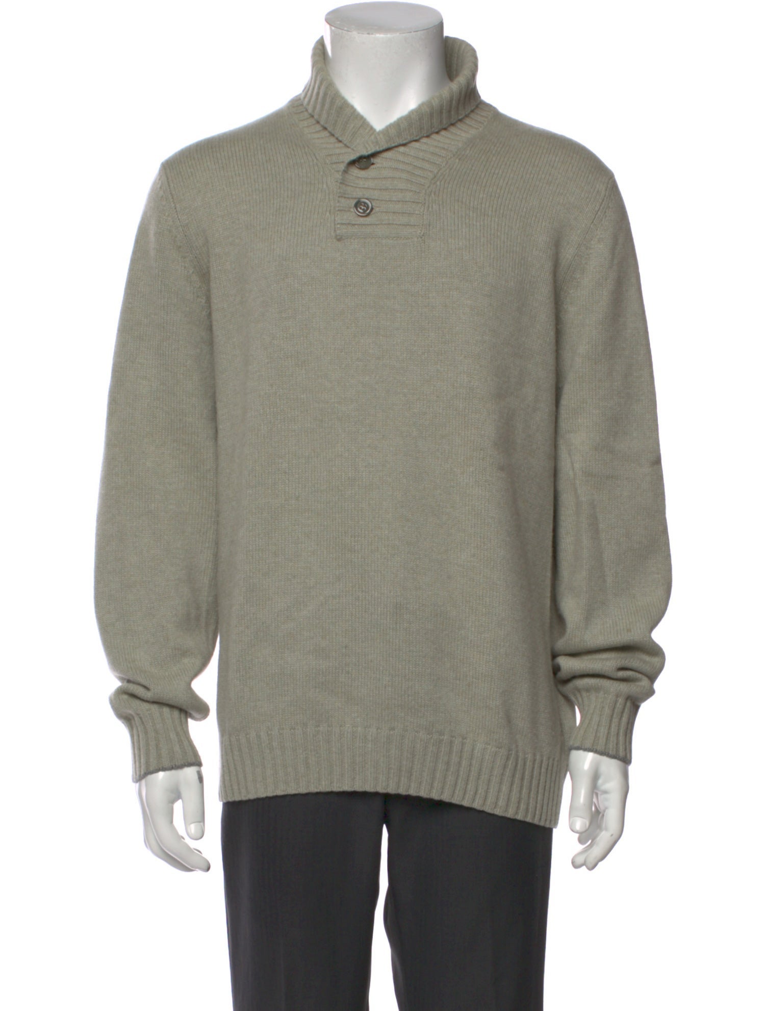 Brunello Cucinelli Cashmere Collar Polo Sweater