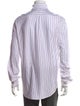 Brunello Cucinelli Striped Long Sleeve Dress Shirt