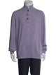Brunello Cucinelli Cashmere Mock Neck Polo Sweater