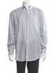 Brunello Cucinelli Striped Long Sleeve Shirt