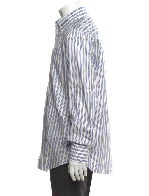 Brunello Cucinelli Striped Long Sleeve Shirt