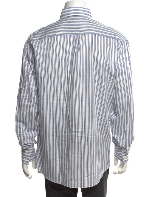 Brunello Cucinelli Striped Long Sleeve Shirt