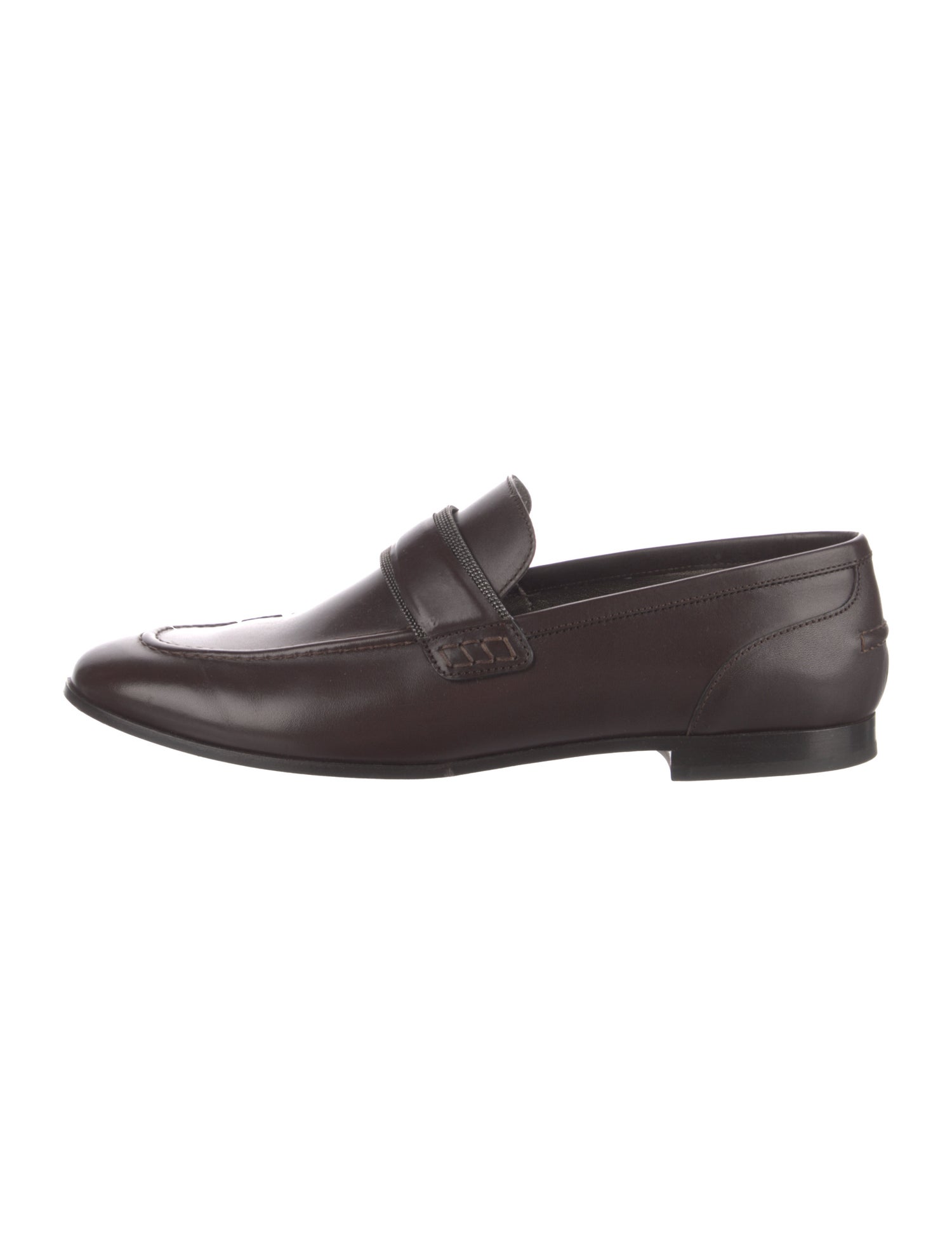 Brunello Cucinelli Leather Loafers