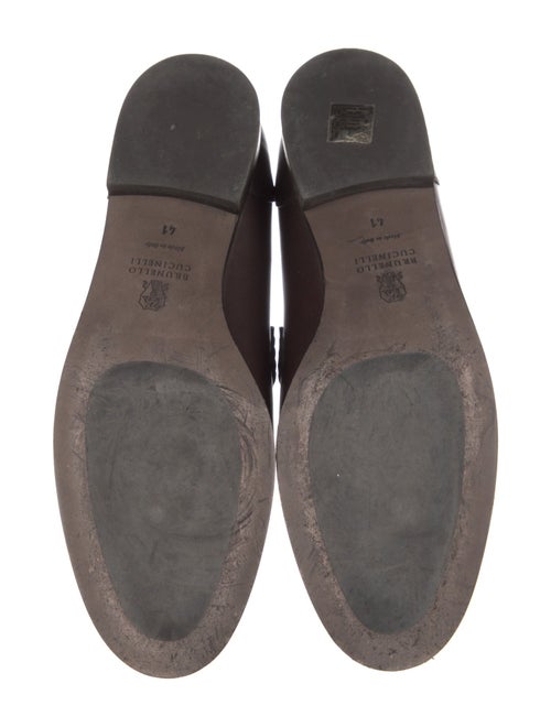 Brunello Cucinelli Leather Loafers