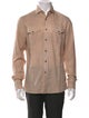 Brunello Cucinelli Long Sleeve Western Shirt
