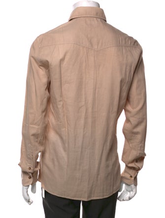 Brunello Cucinelli Long Sleeve Western Shirt