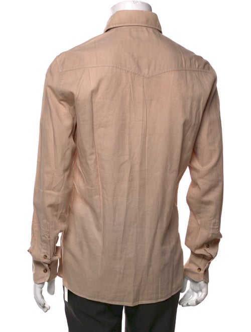 Brunello Cucinelli Long Sleeve Western Shirt