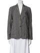 Brunello Cucinelli Virgin Wool Striped Blazer