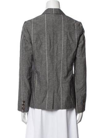 Brunello Cucinelli Virgin Wool Striped Blazer