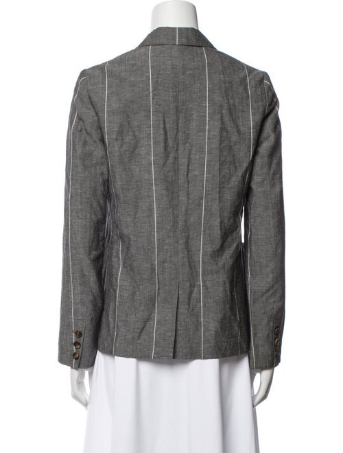 Brunello Cucinelli Virgin Wool Striped Blazer