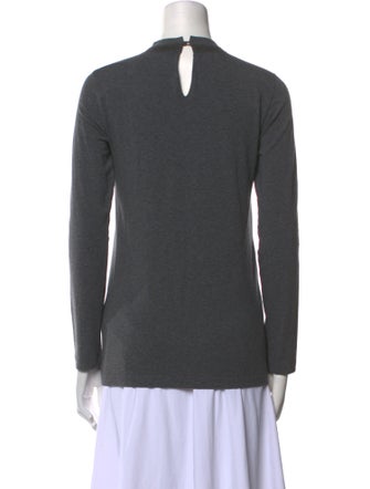 Brunello Cucinelli Crew Neck Long Sleeve Sweatshirt
