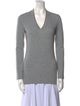 Brunello Cucinelli V-Neck Long Sleeve Top