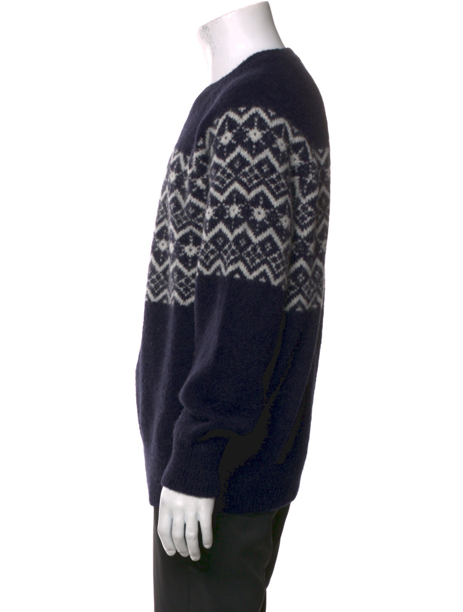 Brunello Cucinelli Printed Crew Neck Pullover
