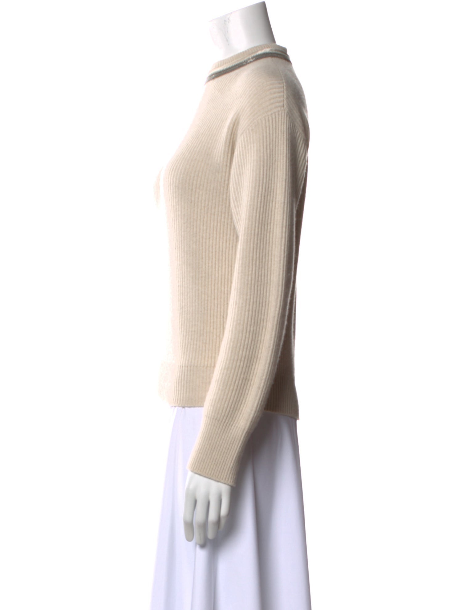 Brunello Cucinelli Cashmere Crew Neck Sweater