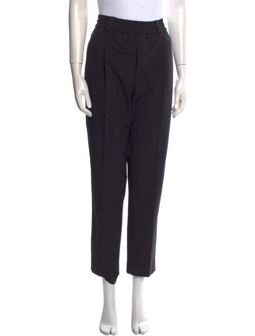 Brunello Cucinelli Virgin Wool Straight Leg Pants