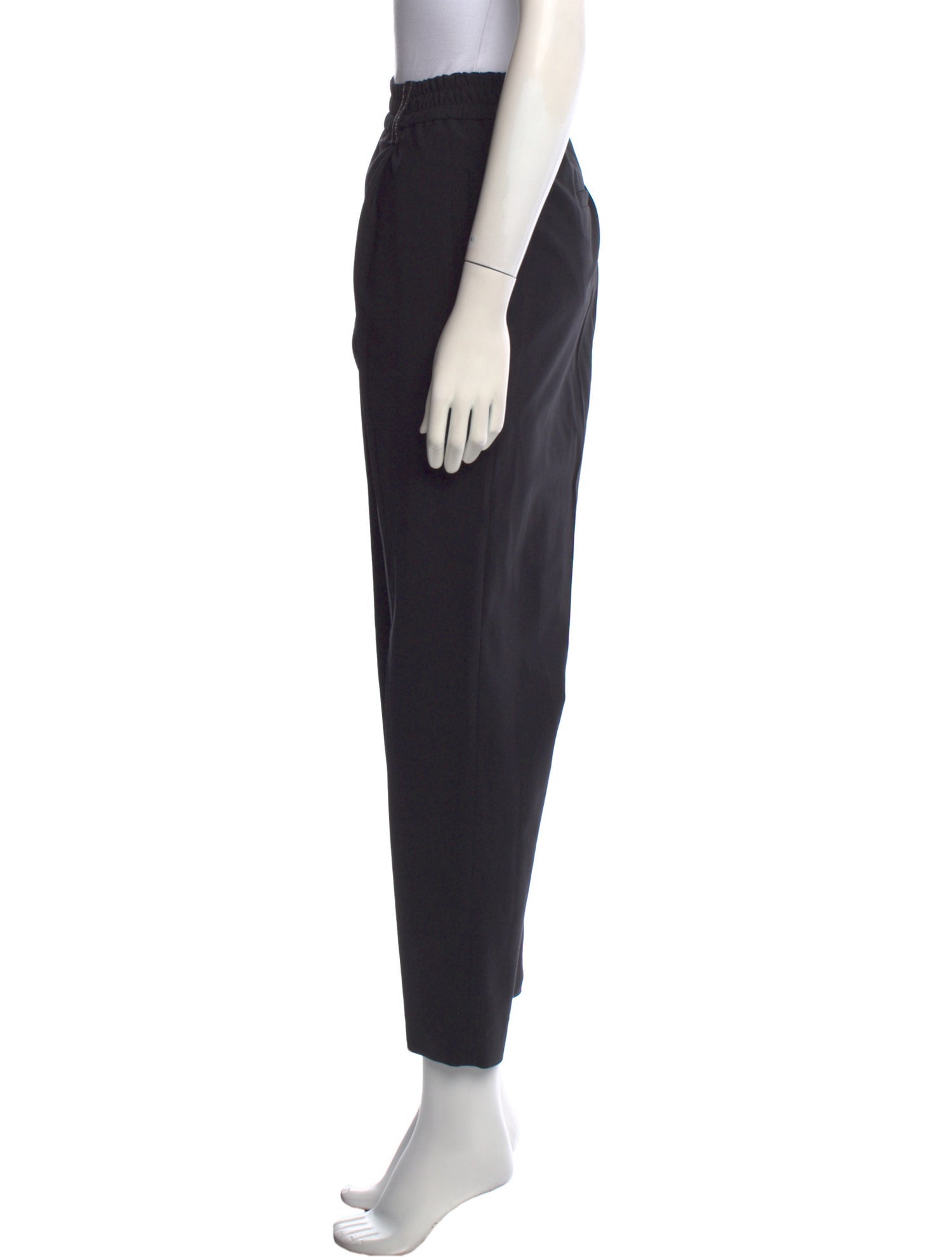 Brunello Cucinelli Virgin Wool Straight Leg Pants