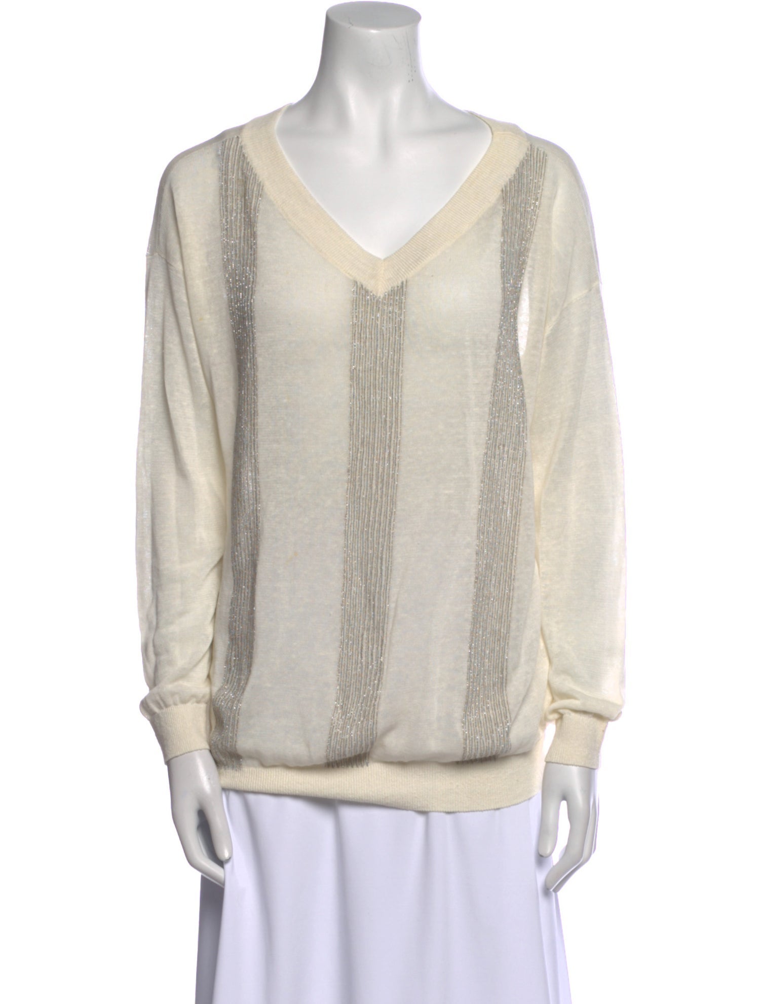 Brunello Cucinelli V-Neck Sweater