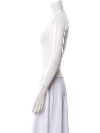 Brunello Cucinelli Crew Neck Sleeveless Crop Top