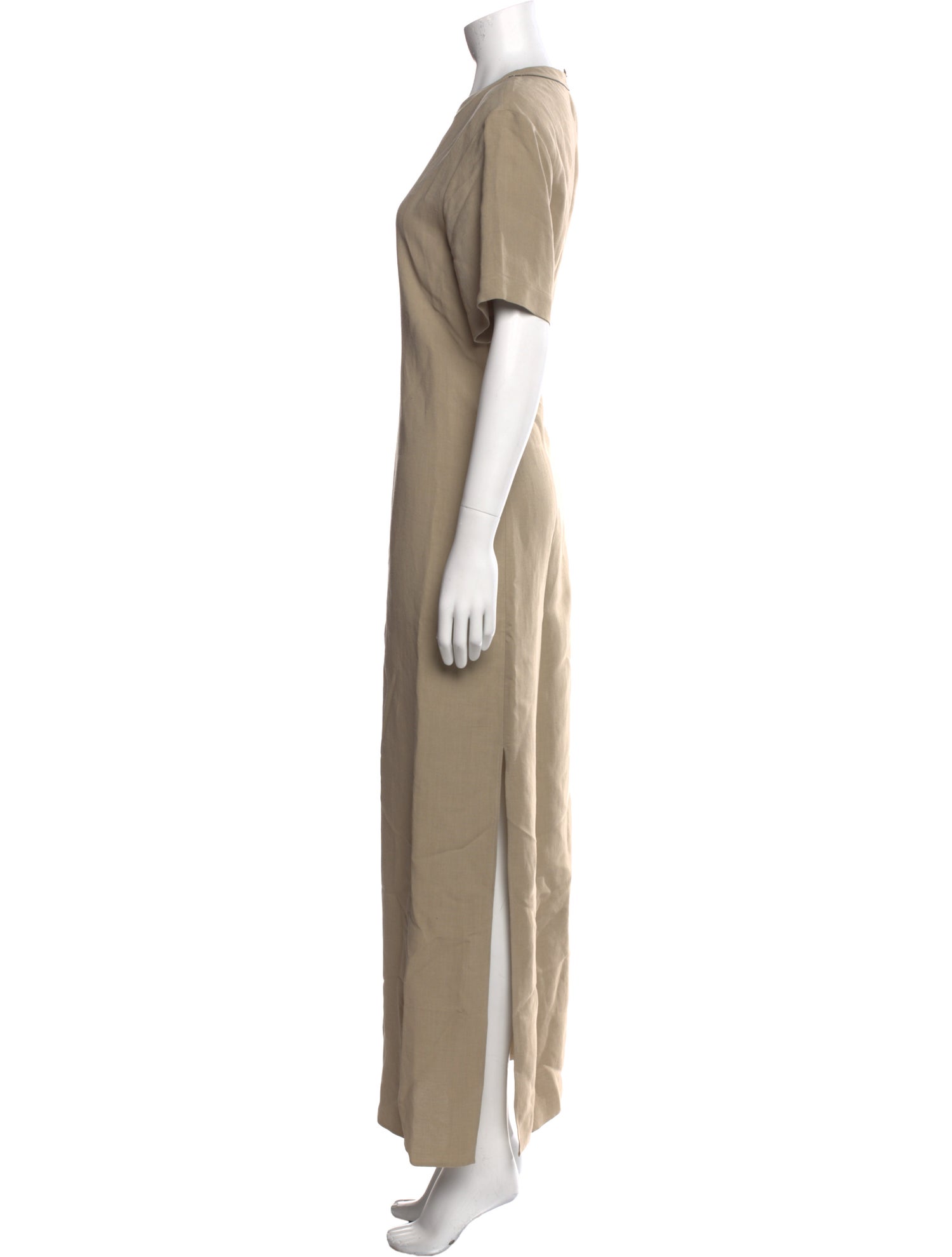 Brunello Cucinelli Crew Neck Long Dress w/ Tags