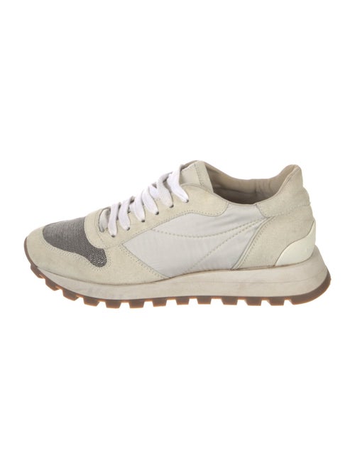 Brunello Cucinelli Monili Suede Sneakers