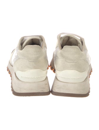 Brunello Cucinelli Monili Suede Sneakers