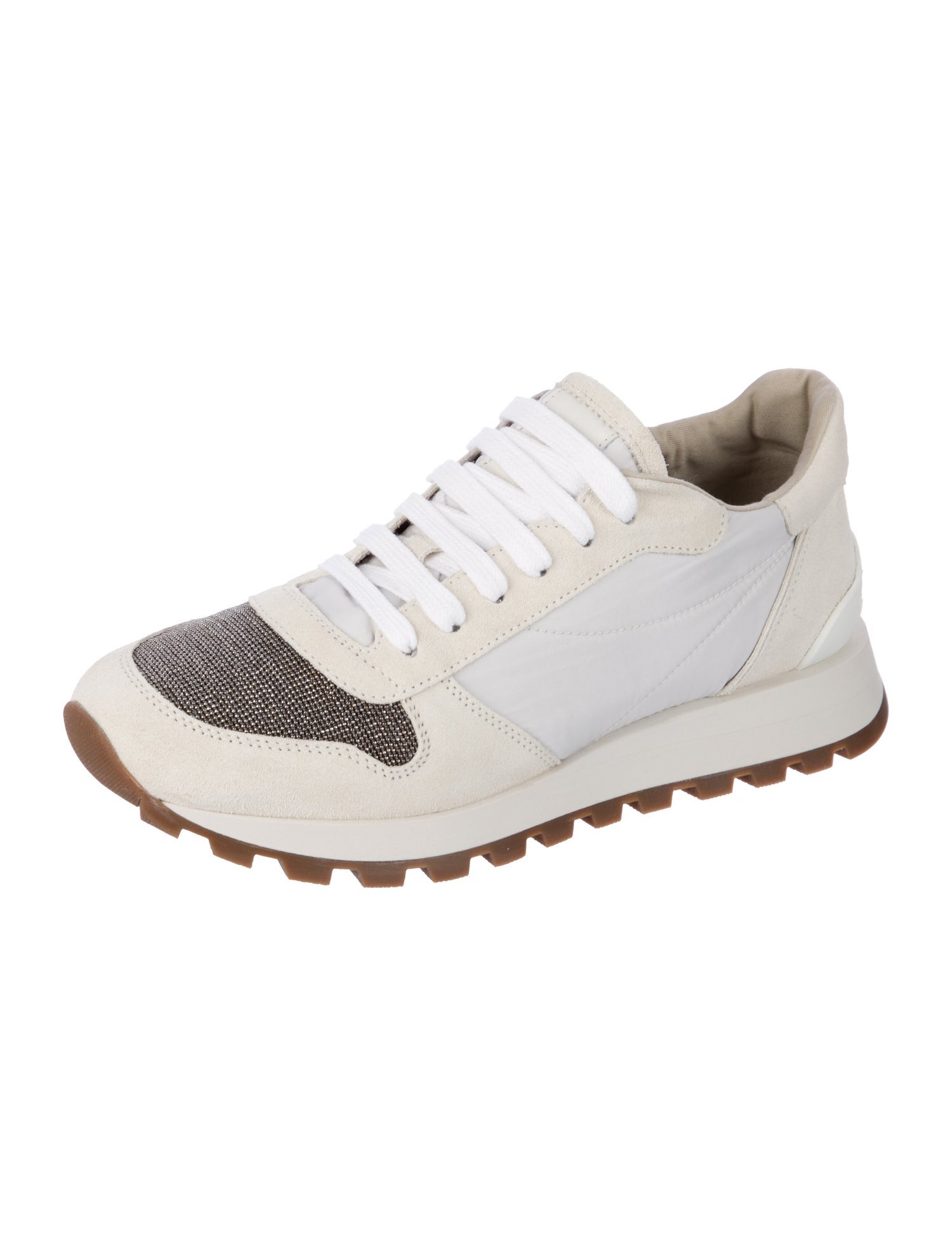 Brunello Cucinelli Monili Suede Sneakers w/ Tags