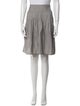 Brunello Cucinelli Pleated Accents Knee-Length Skirt