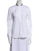 Brunello Cucinelli Long Sleeve Button-Up Top