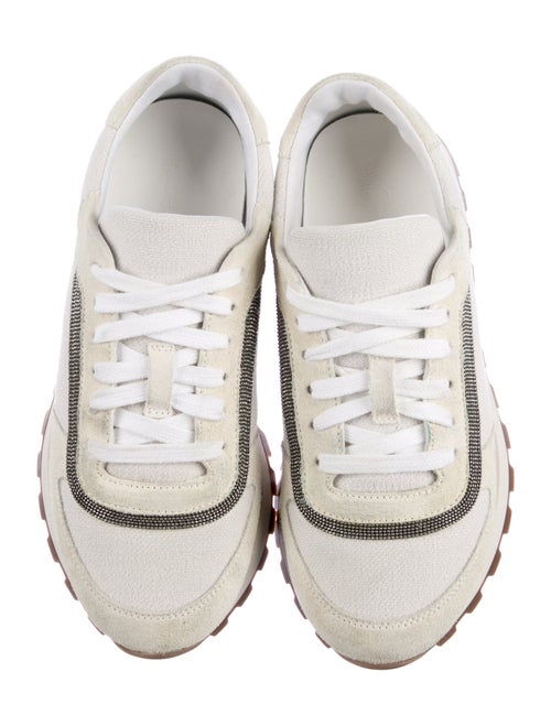 Brunello Cucinelli Monili Suede Sneakers