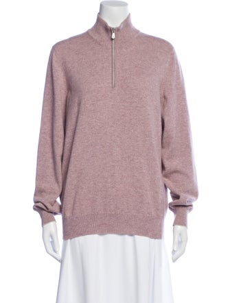 Brunello Cucinelli Cashmere Mock Neck Sweater