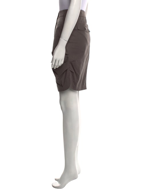 Brunello Cucinelli Pleated Accents Knee-Length Skirt