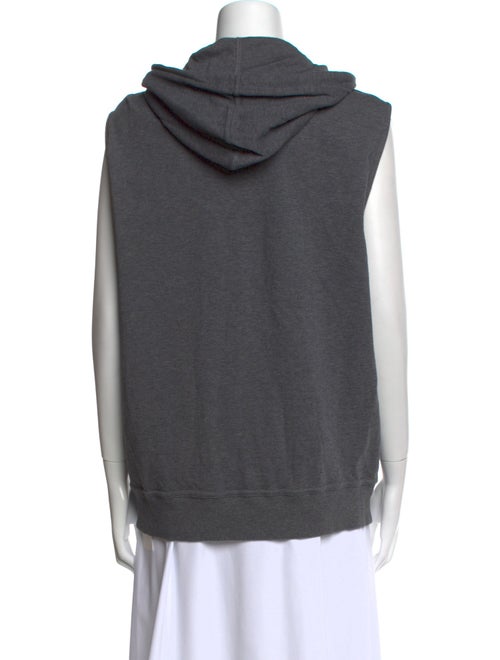 Brunello Cucinelli Crew Neck Sleeveless Sweatshirt