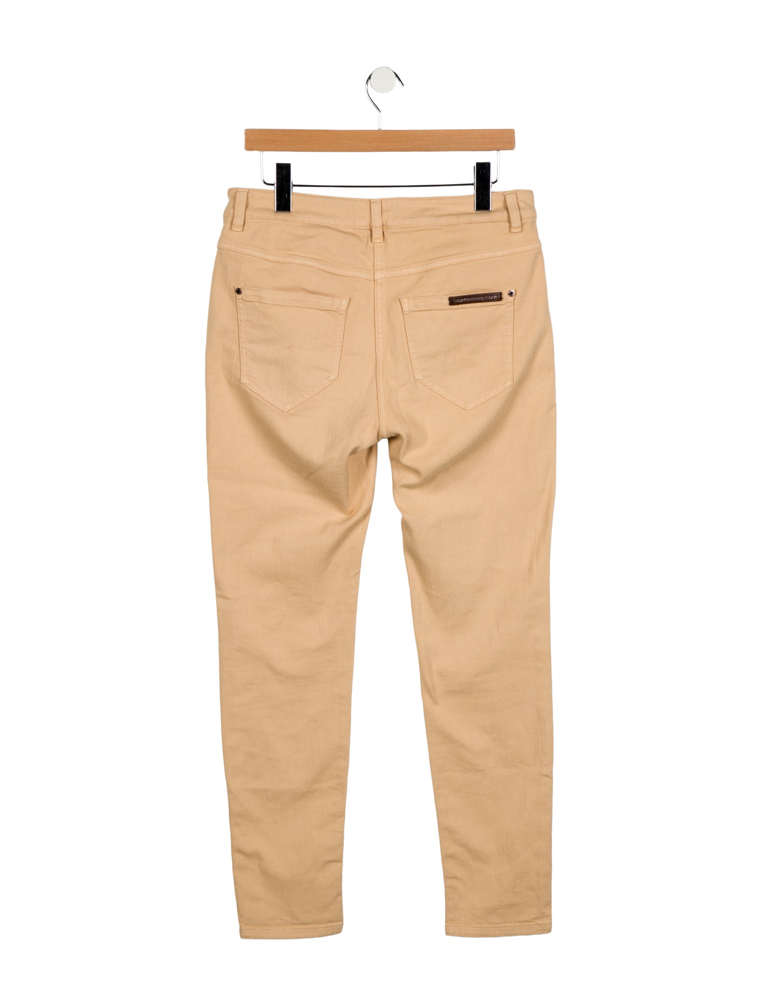 Brunello Cucinelli Mid-Rise Straight Leg Jeans