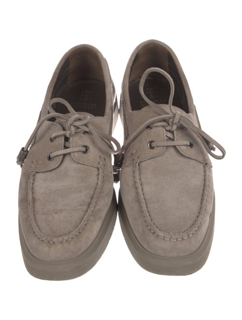 Brunello Cucinelli Suede Loafers