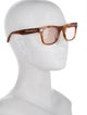 Brunello Cucinelli Square Clear Sunglasses