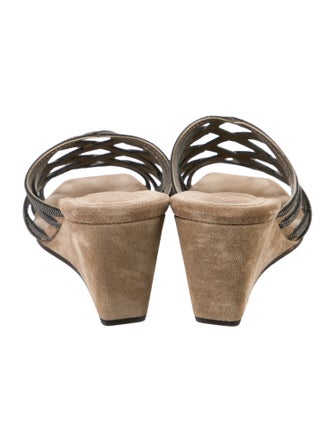 Brunello Cucinelli Leather Espadrilles